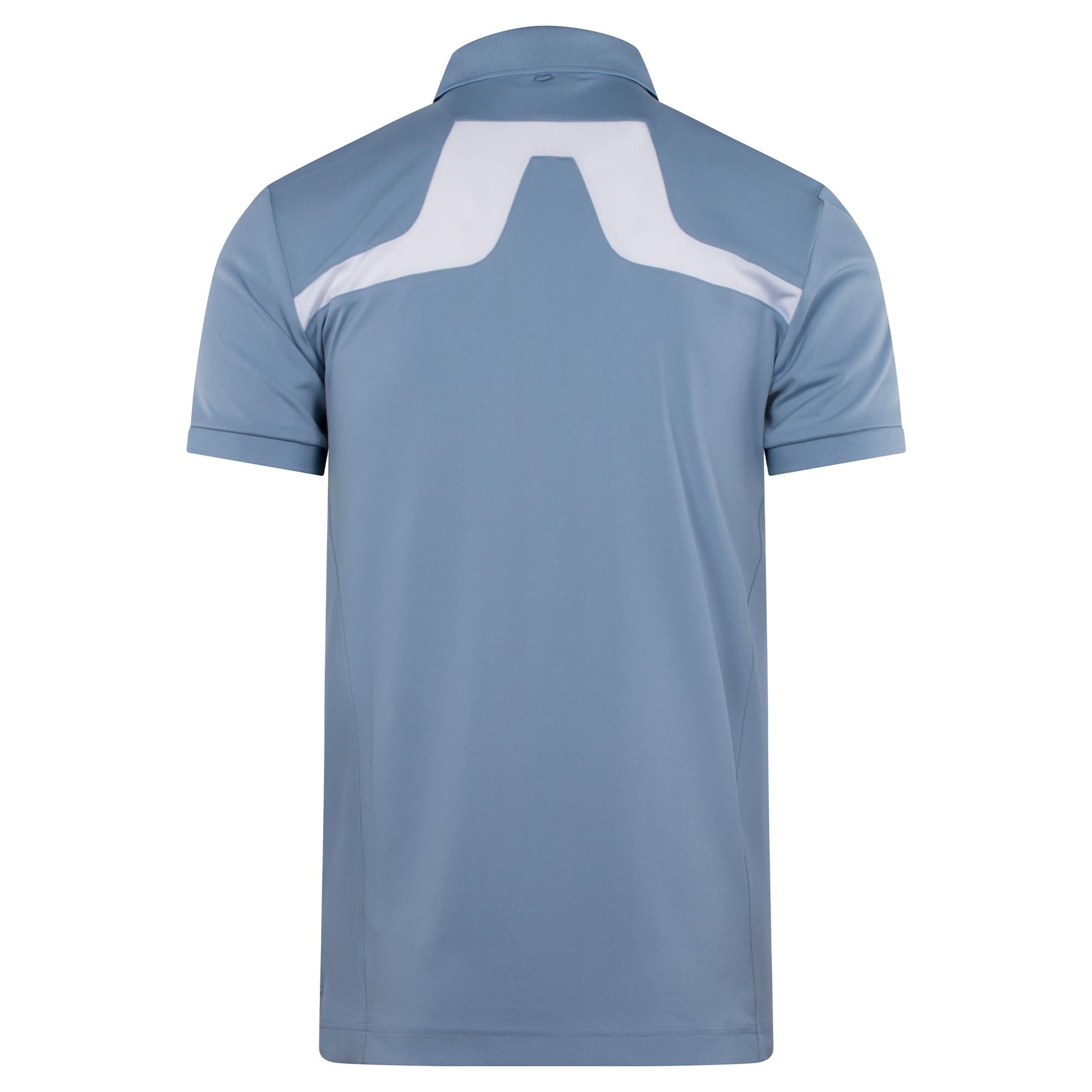 J Lindeberg KV Mens Golf Polo Shirt Rain Washed